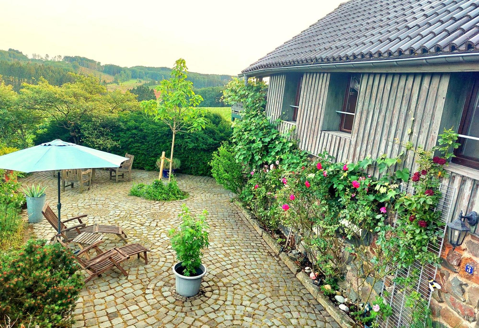 Kleines Haus Mitten In Der Natur Mit Eigener Terrasse Und Sonnenbalkon Halver Zewnętrze zdjęcie